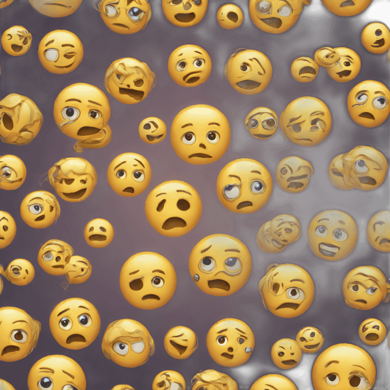 Will worried about AI generated Emojis emoji