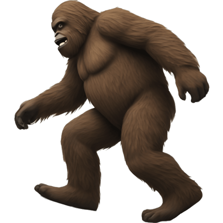 Sasquatch on the Moon emoji