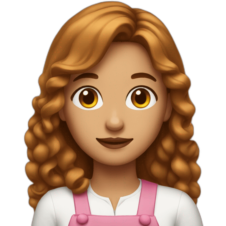 Madeline bakerie brown hair emoji