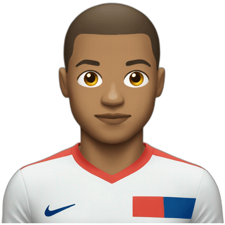 Mbappe qui court emoji