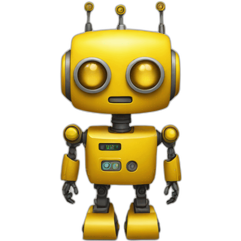 yellow robot emoji