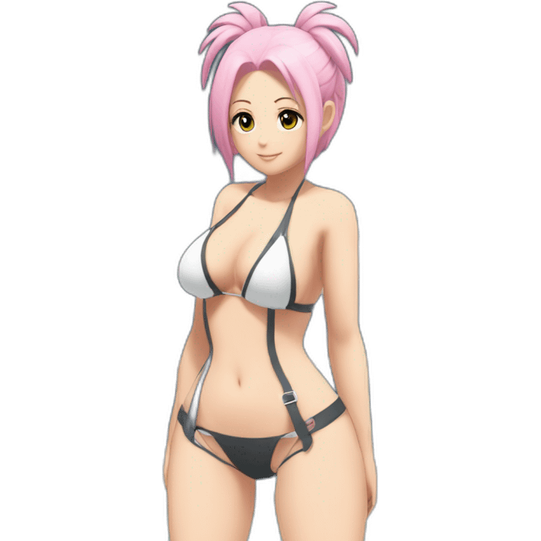 sakura haruno full body pawg micro bikini back focus emoji