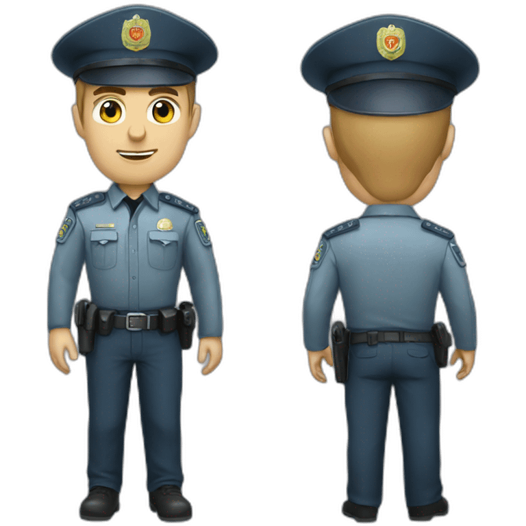 russian police man it developer emoji