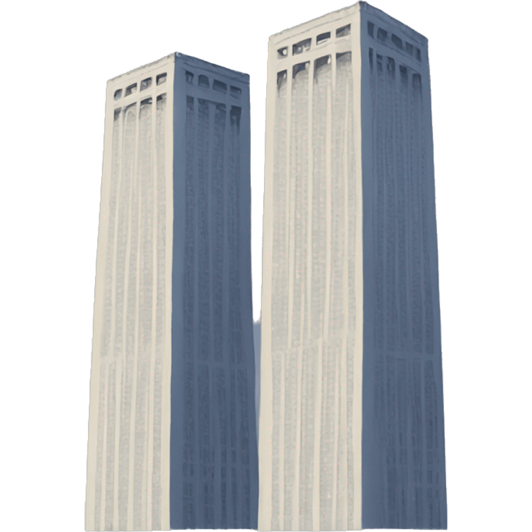 Twin towers emoji