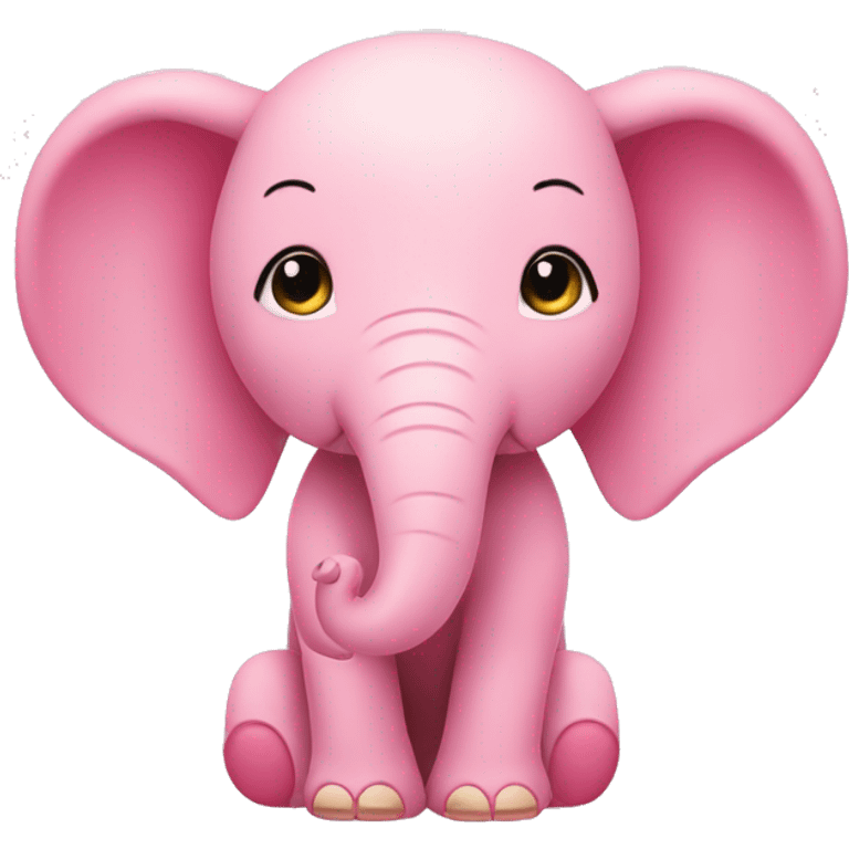 pink elephant sonny angel  emoji