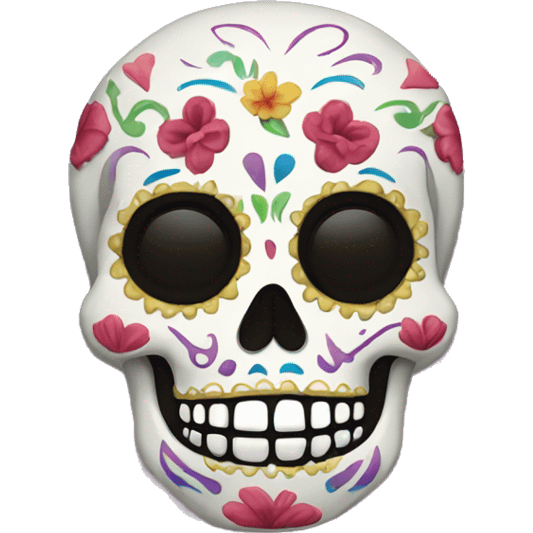 sugar skull emoji