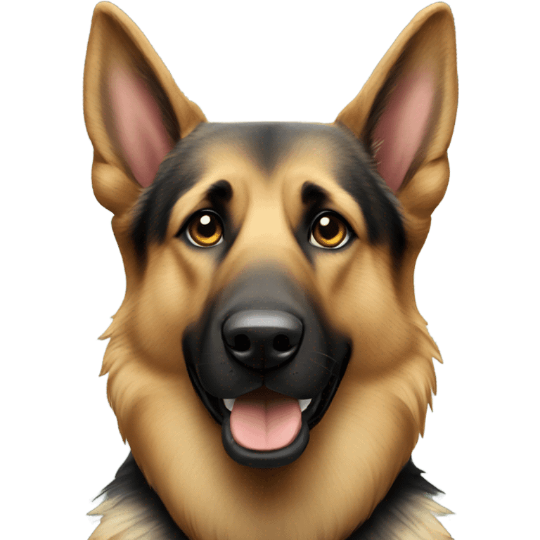 old german shepherd dog emoji