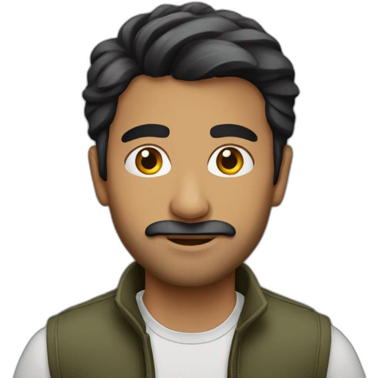 A pakistani guy emoji