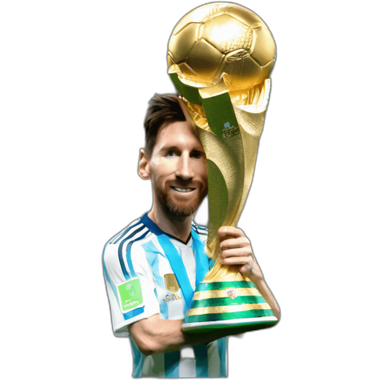 Messi-winning-the-world-cup emoji