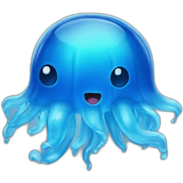 Blue Jelly emoji