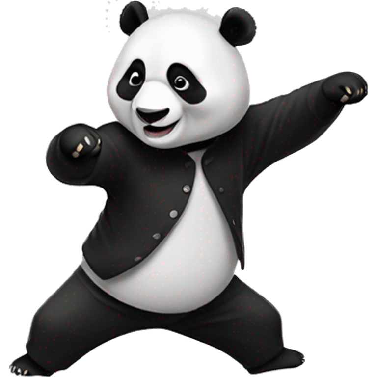 Panda qui danse  emoji