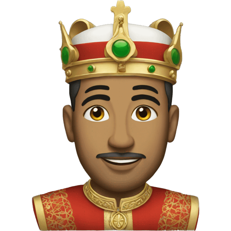 King of morocco emoji