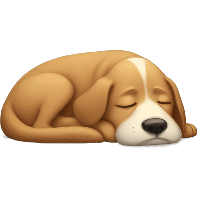 Dog sleep emoji