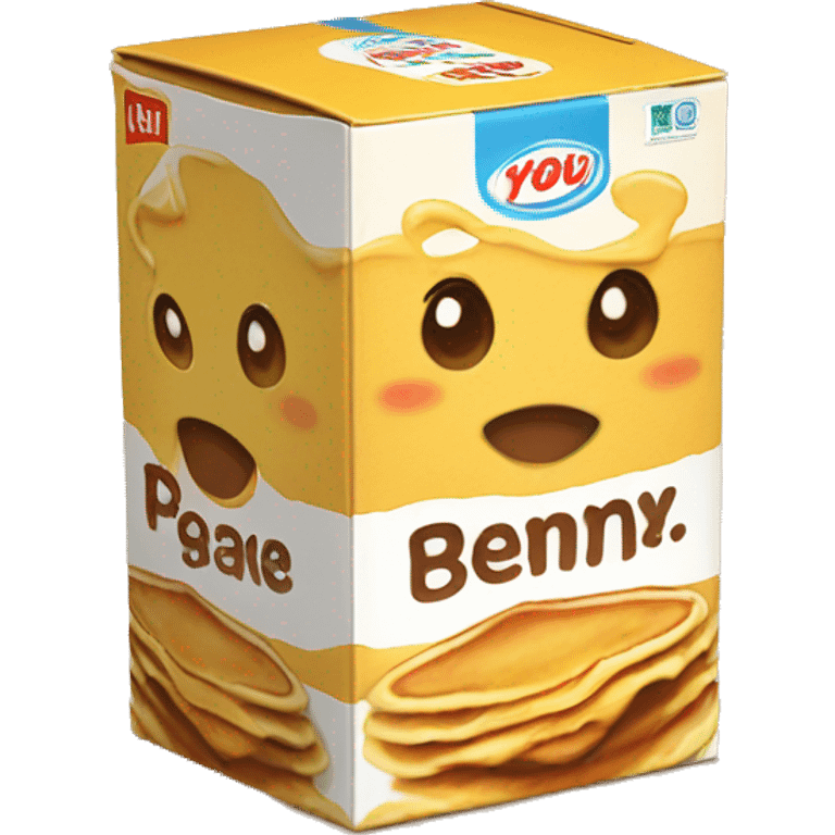 pancake mix box emoji