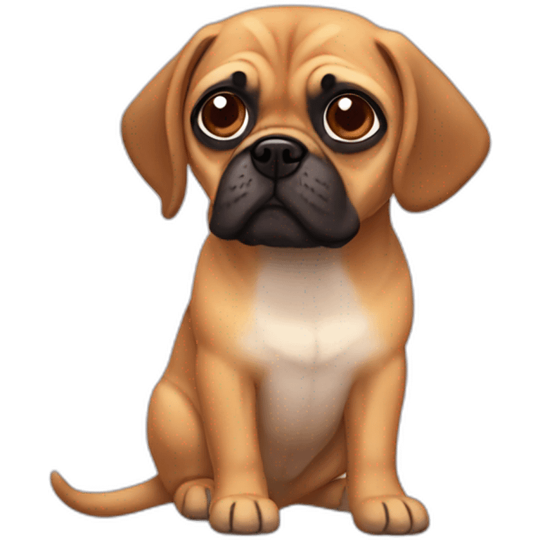 Puggle emoji