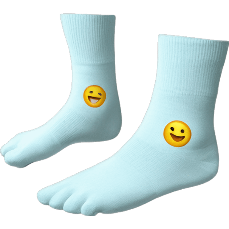 pilates grip socks emoji