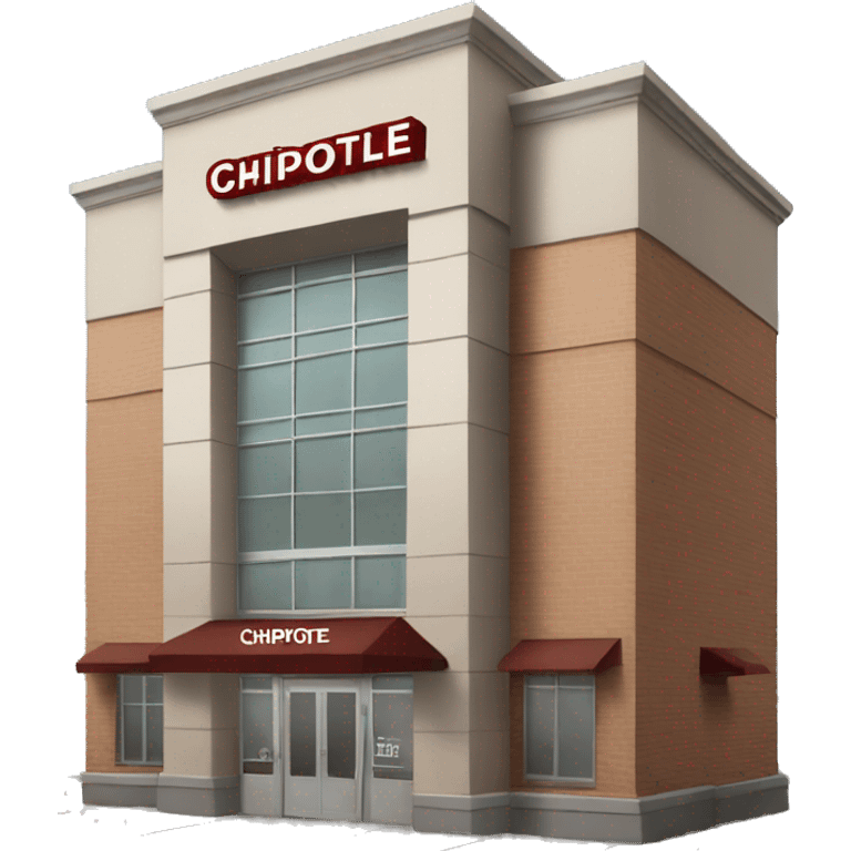 Chipotle Resturant building  emoji