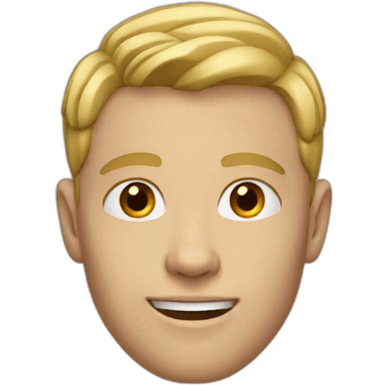 19 year old white man emoji