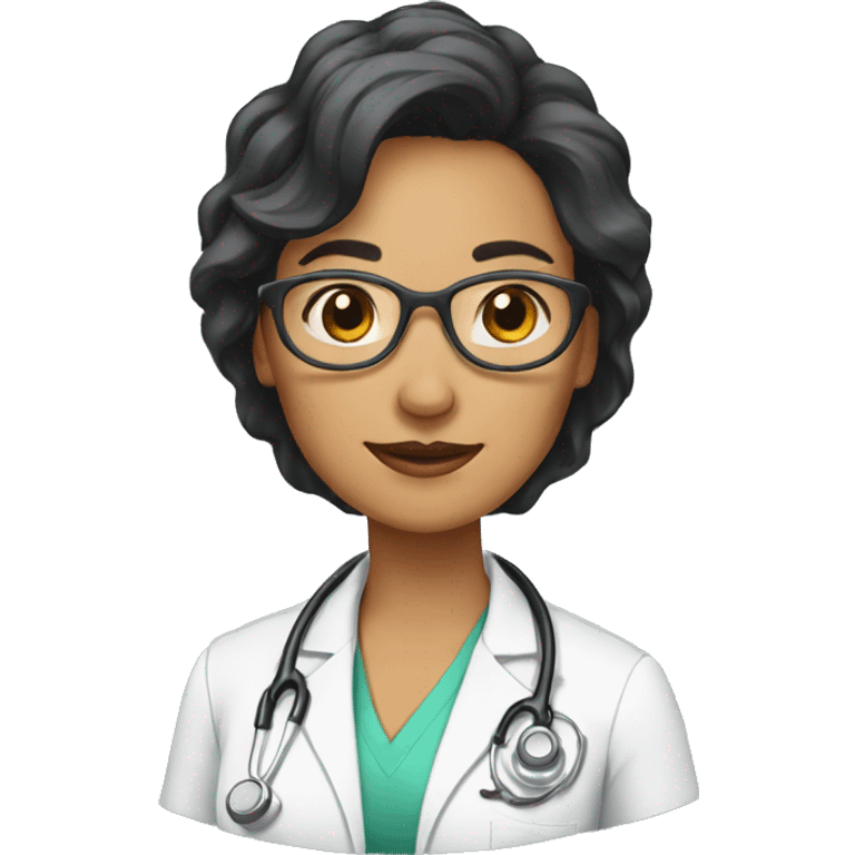 doctora pelo corto emoji