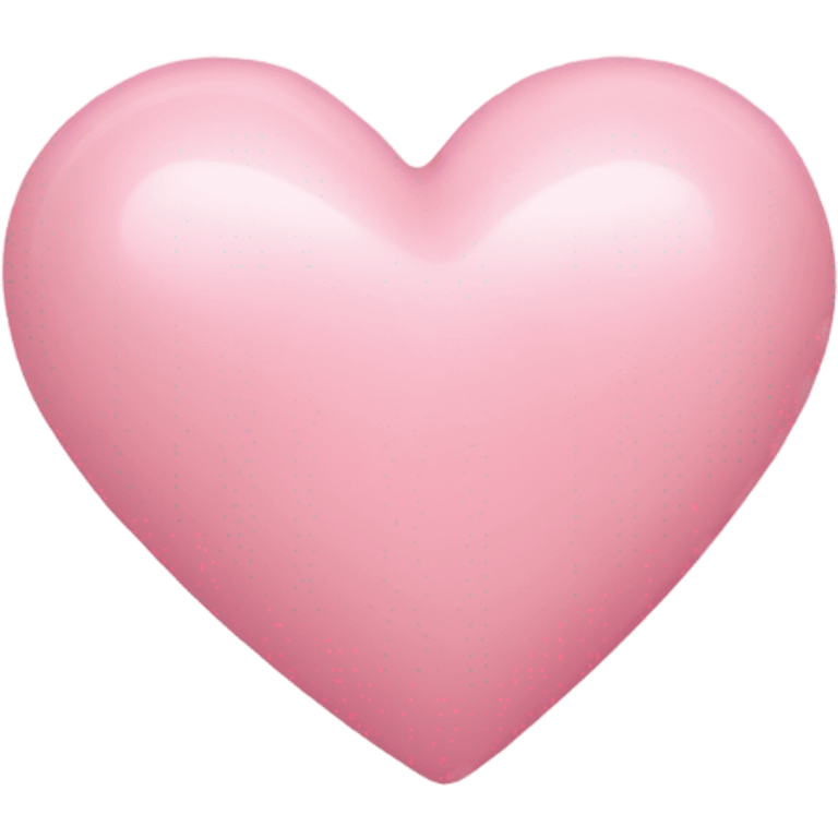 light pink heart emoji