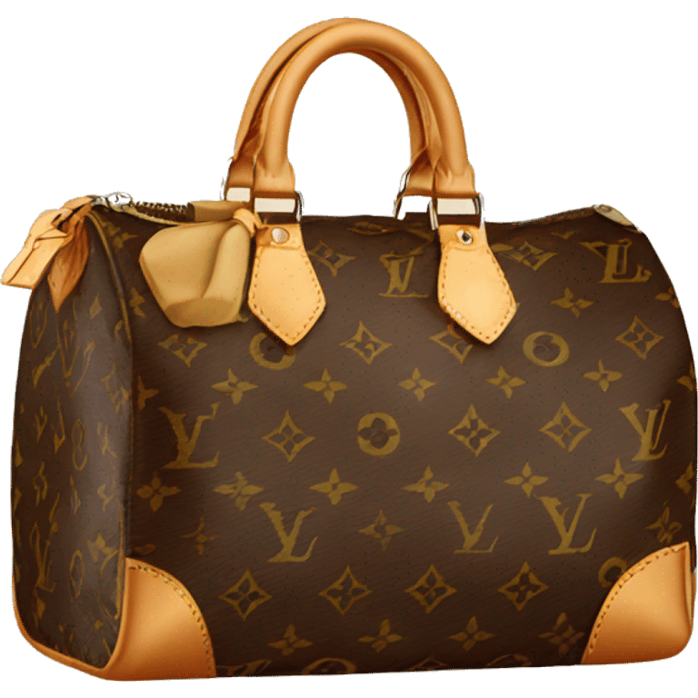 Louis Vuitton speedy emoji