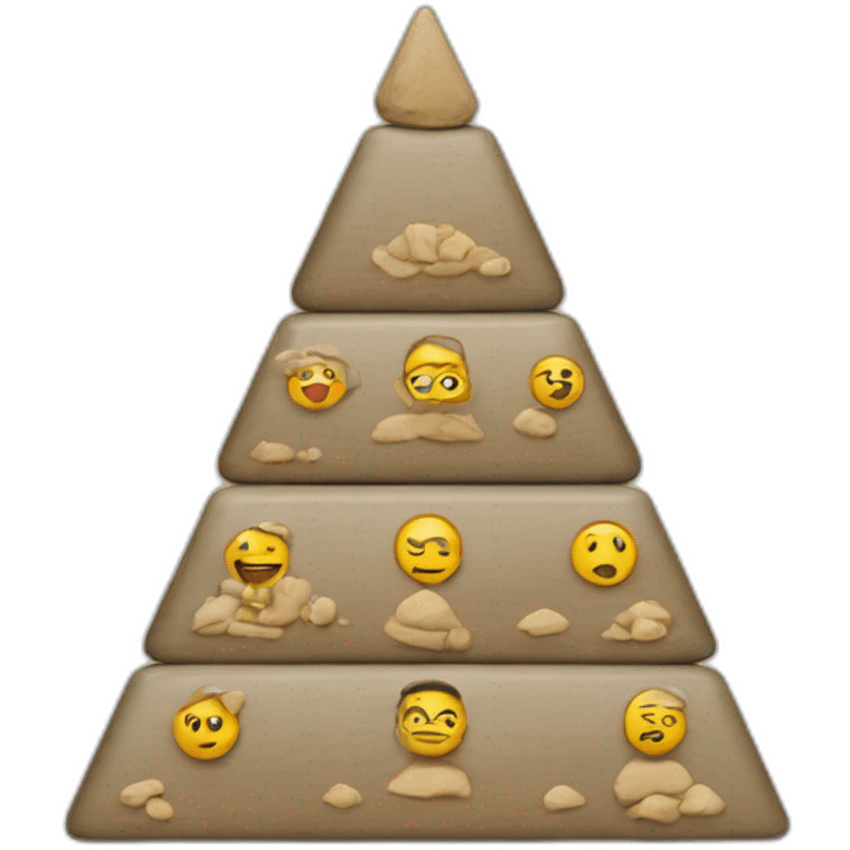 hierarchy pyramid emoji