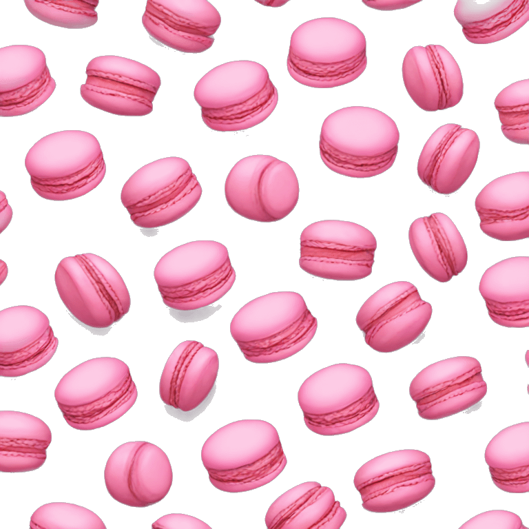 pink macaroons  emoji