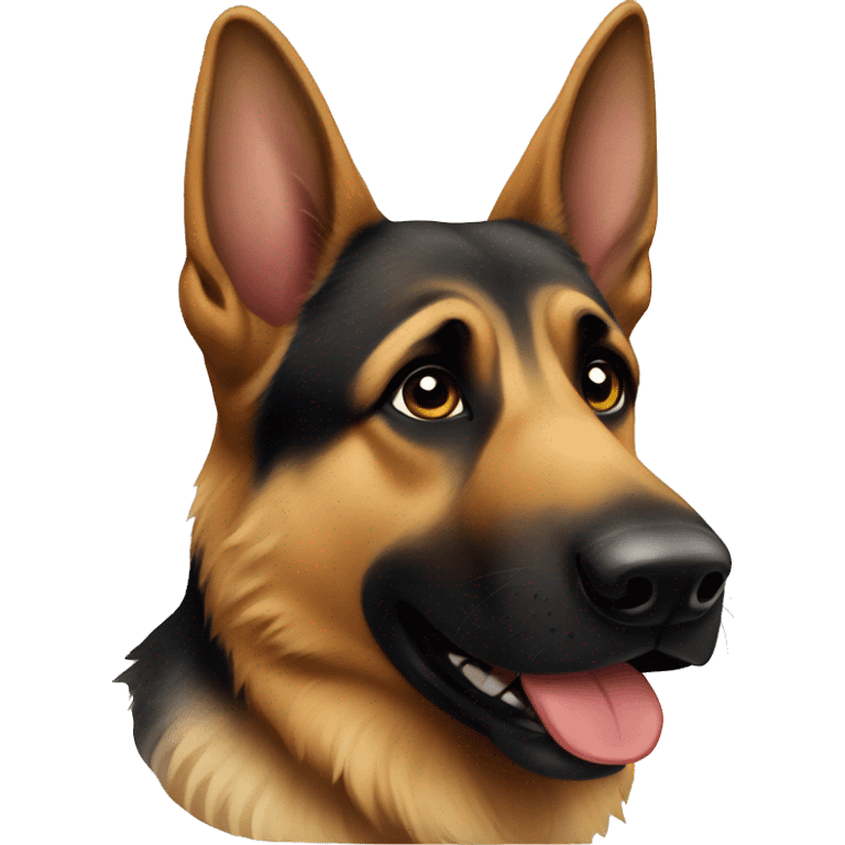 german shepherd  emoji