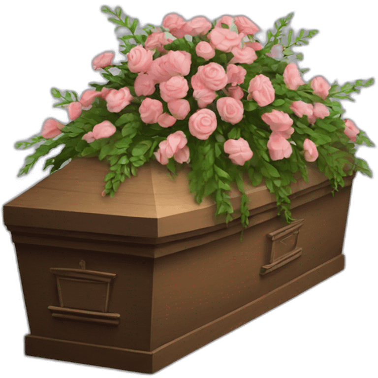 coffin flowers emoji