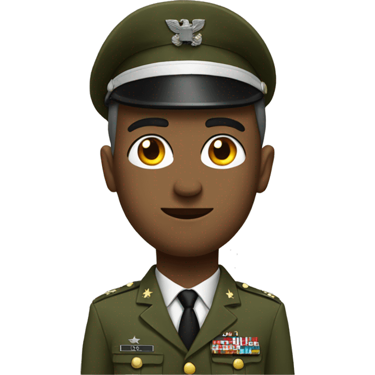 Military man emoji