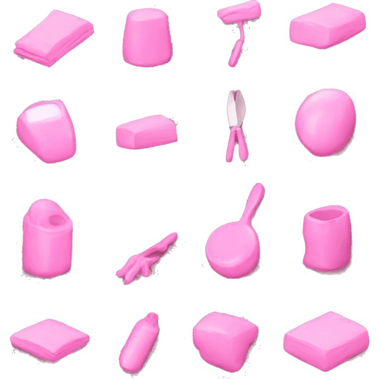 pink objects emoji