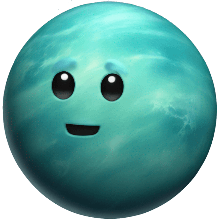 Planet Neptune Realistic  emoji