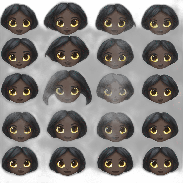 dark elf girl emoji