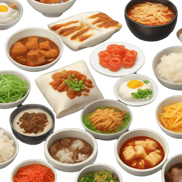 Korean food tteokpokki emoji