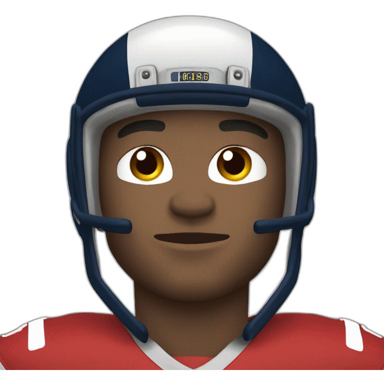 American football player emoji