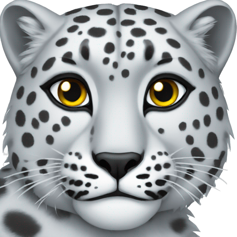 Snow leopard emoji emoji