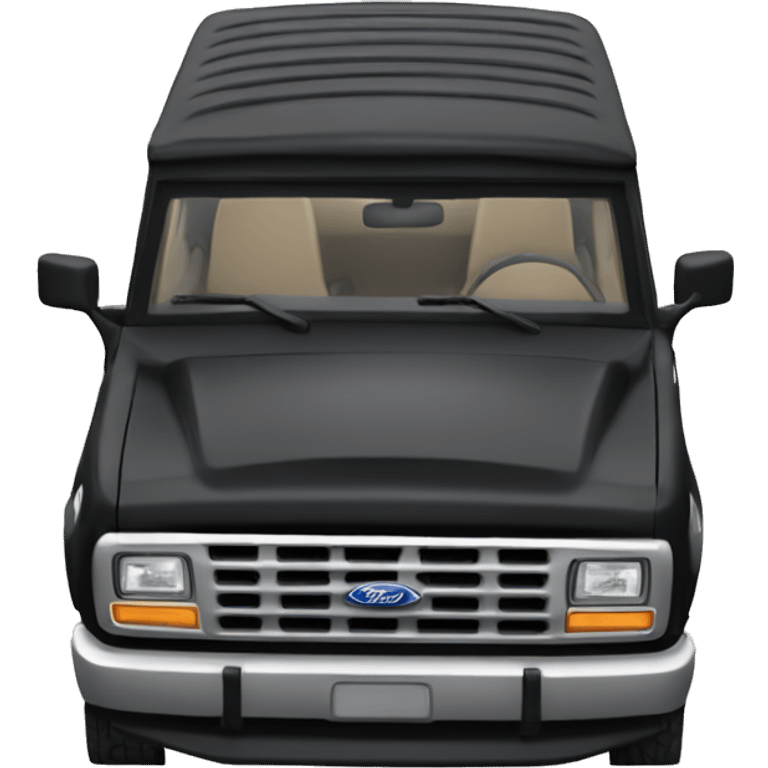 1995 black ford bronco emoji