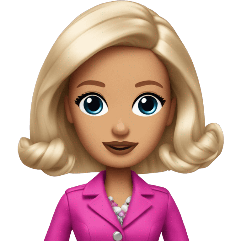 Barbie dressing as 
Oppenheimer emoji