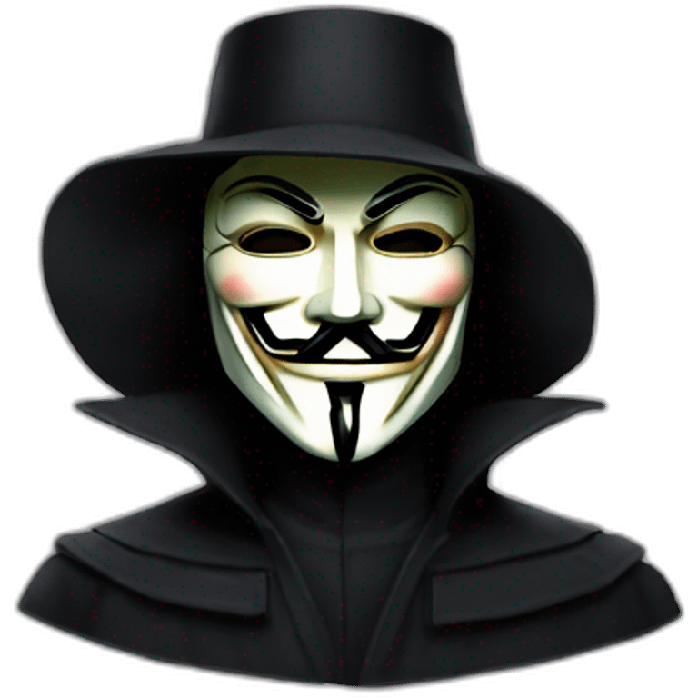 v for vendetta emoji