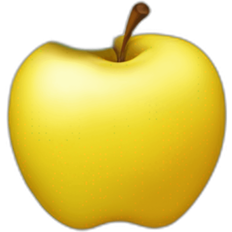 yellow apple emoji