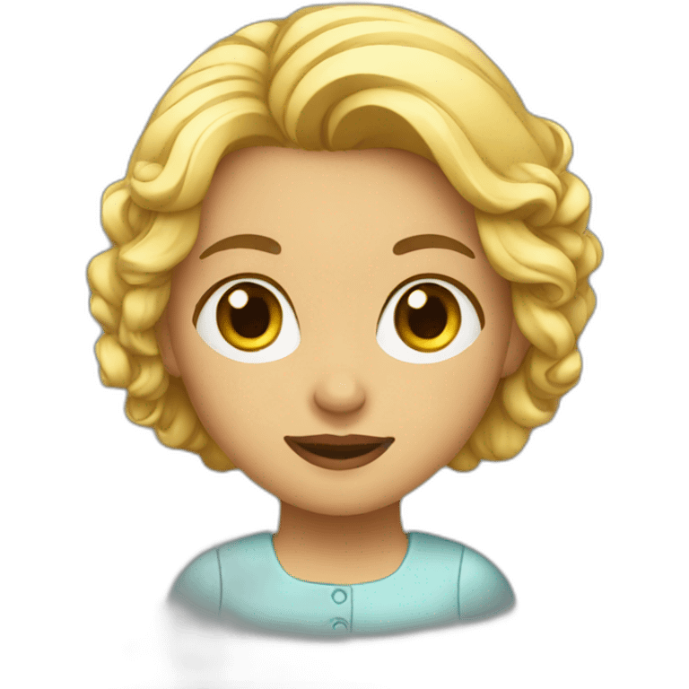 Young lady emoji