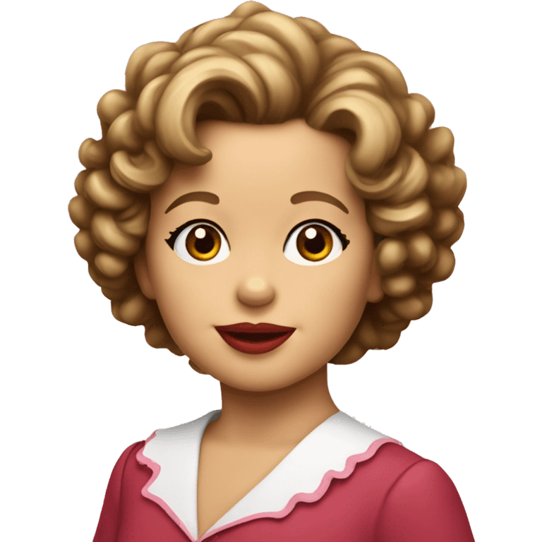 shirley temple emoji