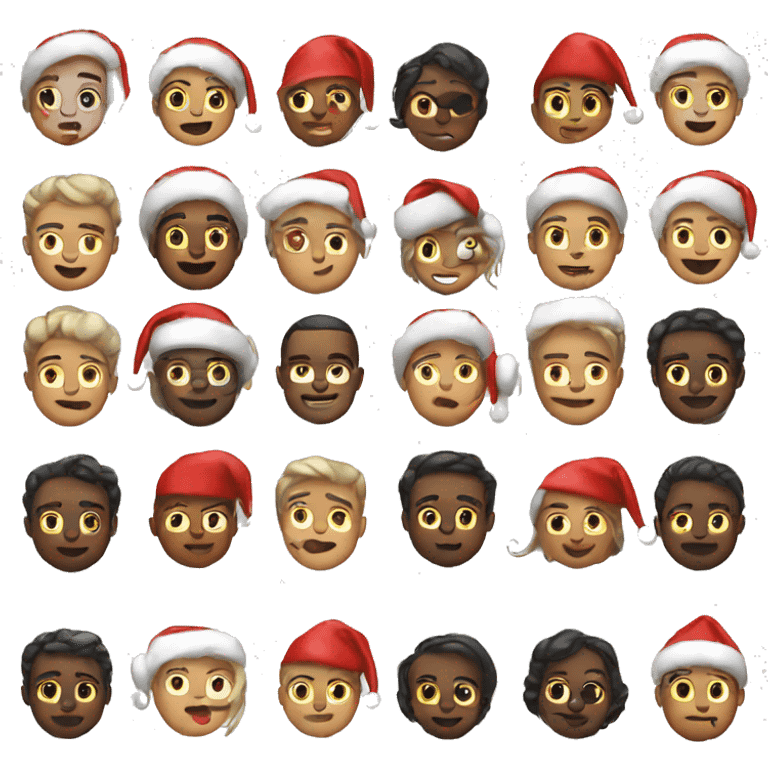 Aesthetic Christmas emojis emoji