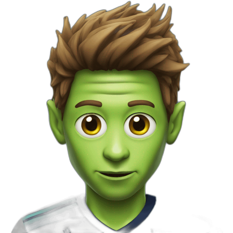 messi alien emoji