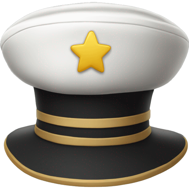 Shake captain hat emoji