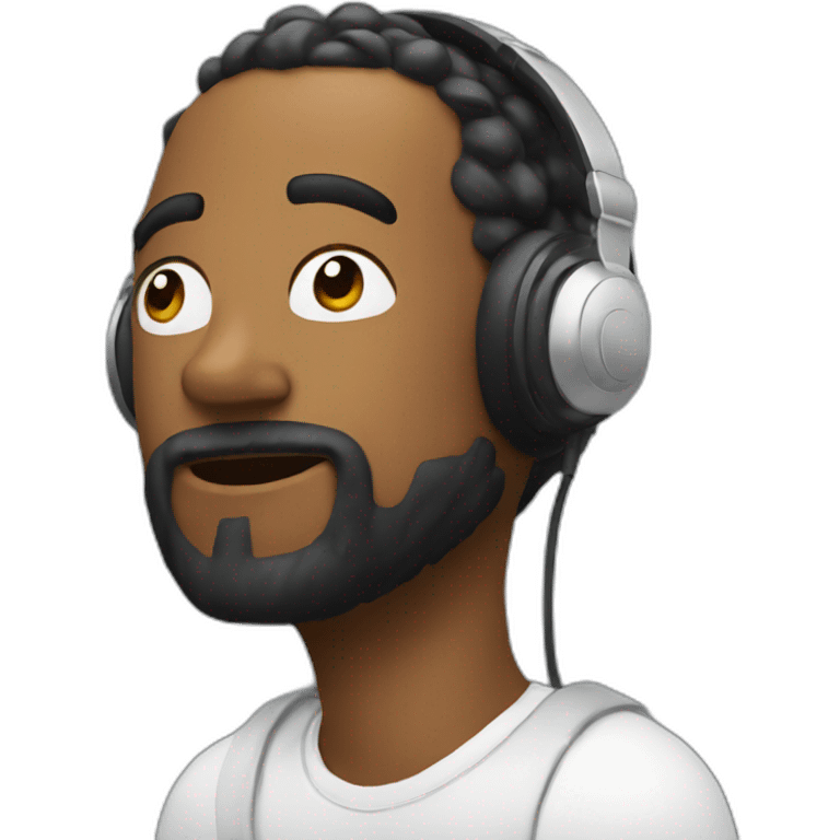 Podcast mic god emoji