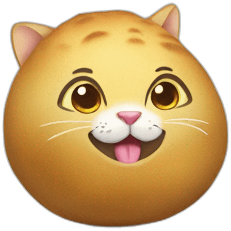 cat potato emoji