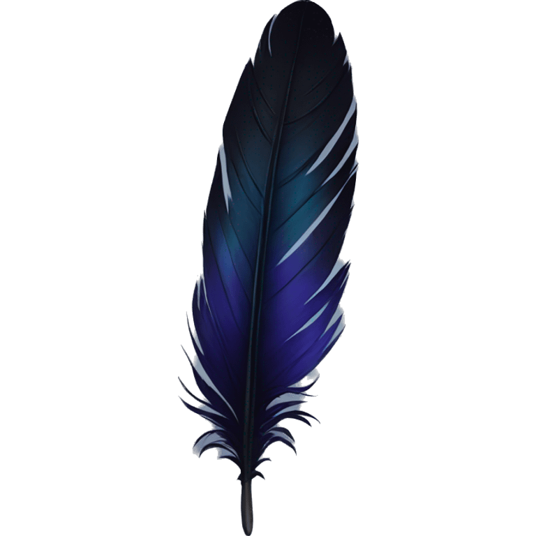 raven feather emoji