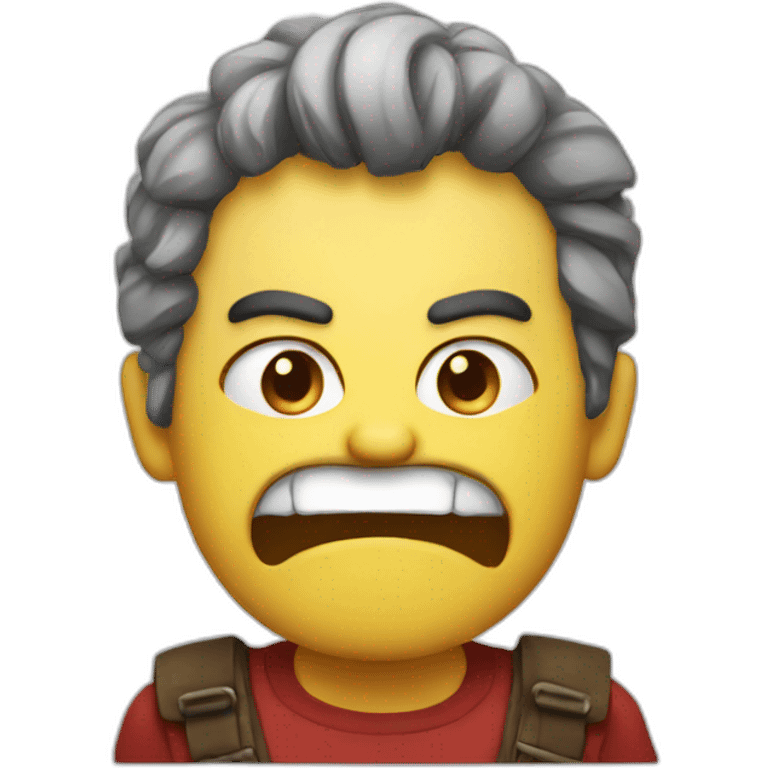 angry custumer emoji