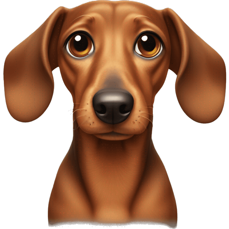 dachshund dog emoji